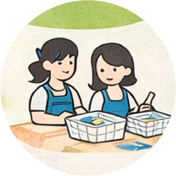 作業開始